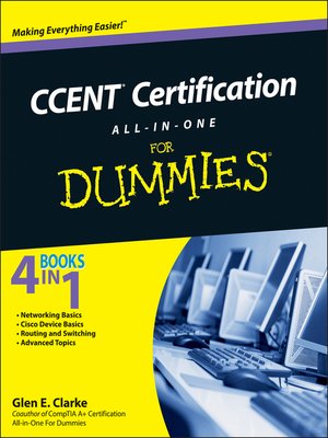 cover image of CCENT Certification All-In-One For Dummies